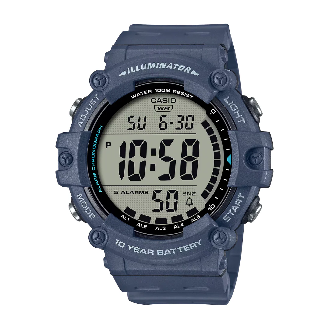 CASIO GENERAL AE-1500WH-2AVDF DIGITAL BLUE MEN WATCH