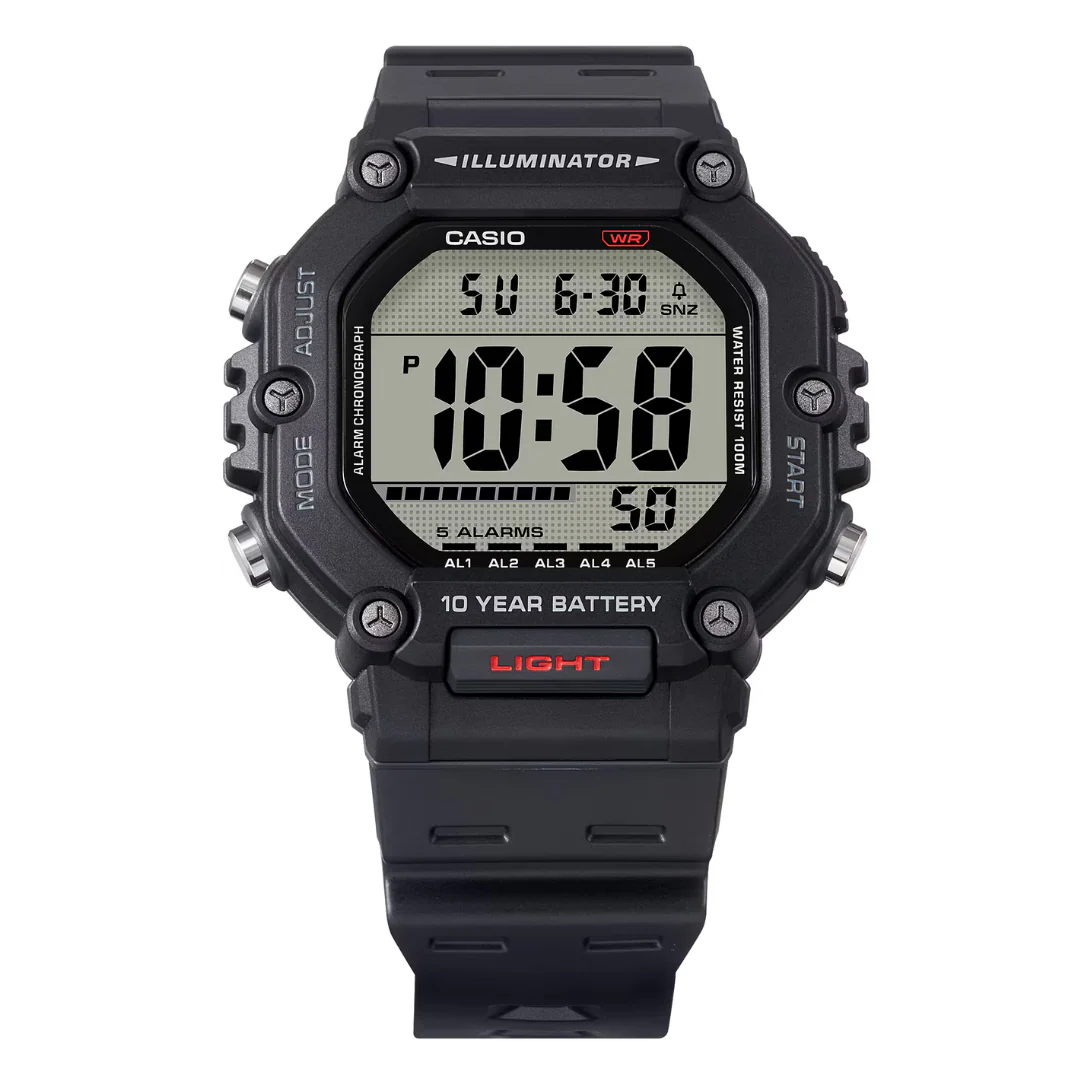 CASIO GENERAL AE-1600H-1AVDF ILLUMINATOR DIGITAL MEN WATCH - Image 4