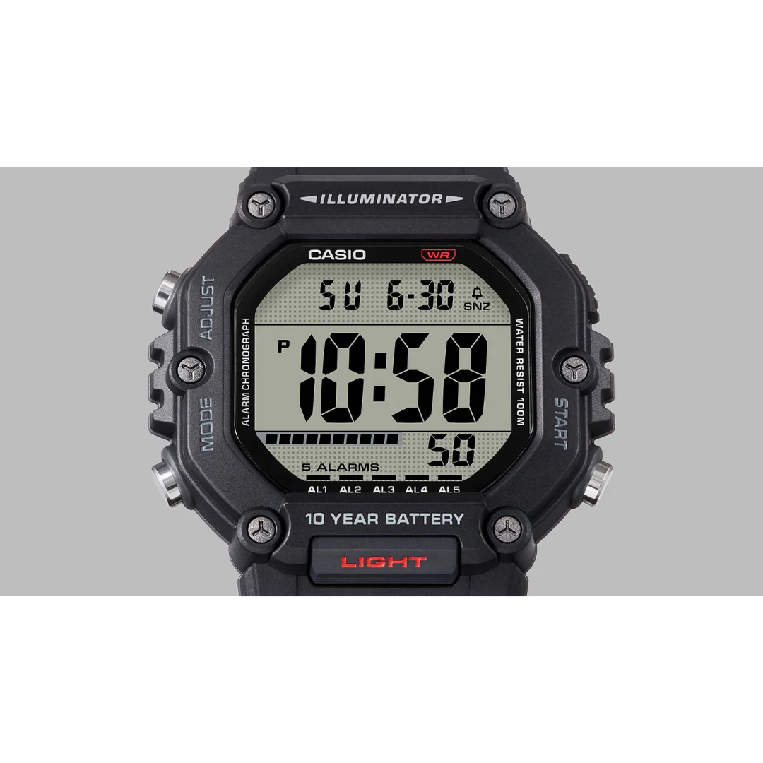 CASIO GENERAL AE-1600H-1AVDF ILLUMINATOR DIGITAL MEN WATCH - Image 6