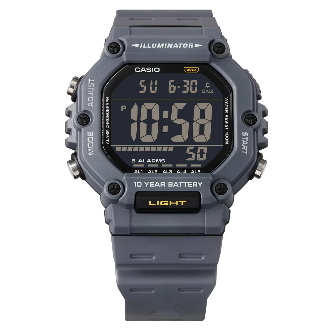 CASIO GENERAL AE-1600H-8BVDF ILLUMINATOR DIGITAL MEN WATCH - Image 3