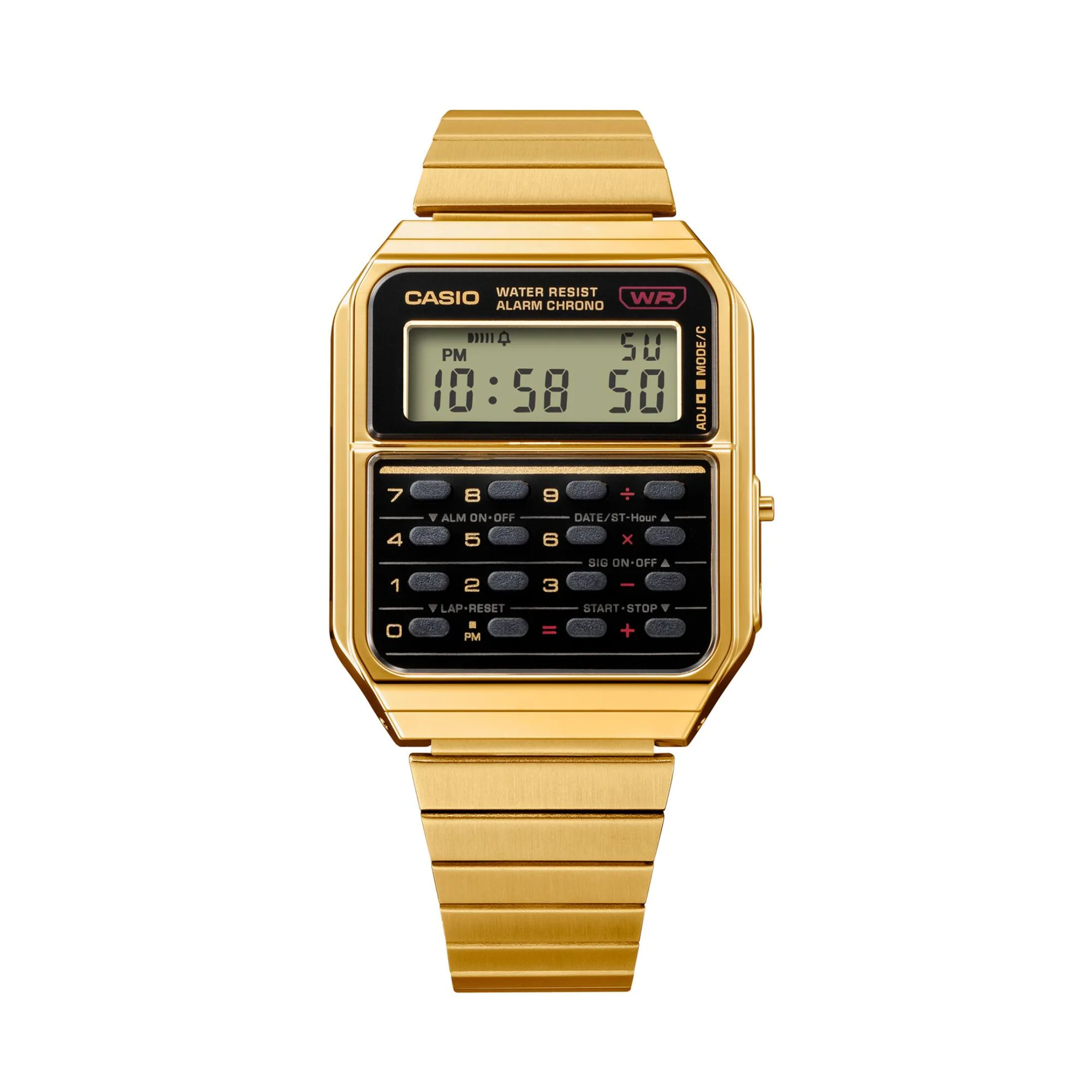 CASIO GENERAL VINTAGE CA-500WEG-1ADF DIGITAL CALCULATOR MEN WATCH - Image 2