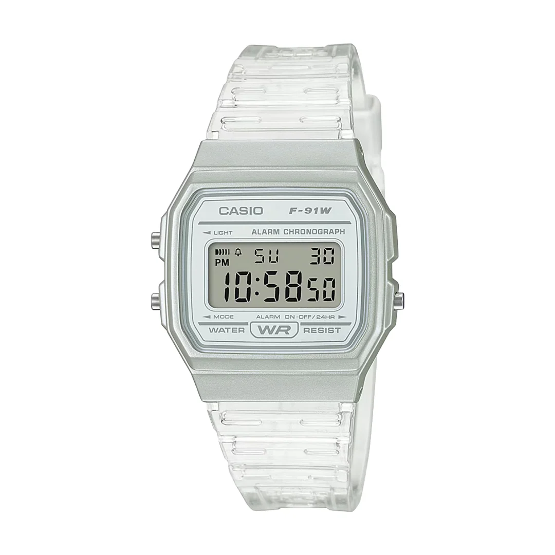 CASIO GENERAL F-91WS-7DF DIGITAL WOMEN WATCH