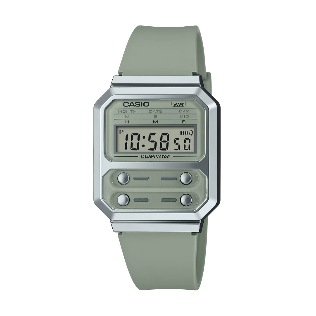 CASIO GENERAL VINTAGE A100WEF-3ADF DIGITAL WOMEN WATCH