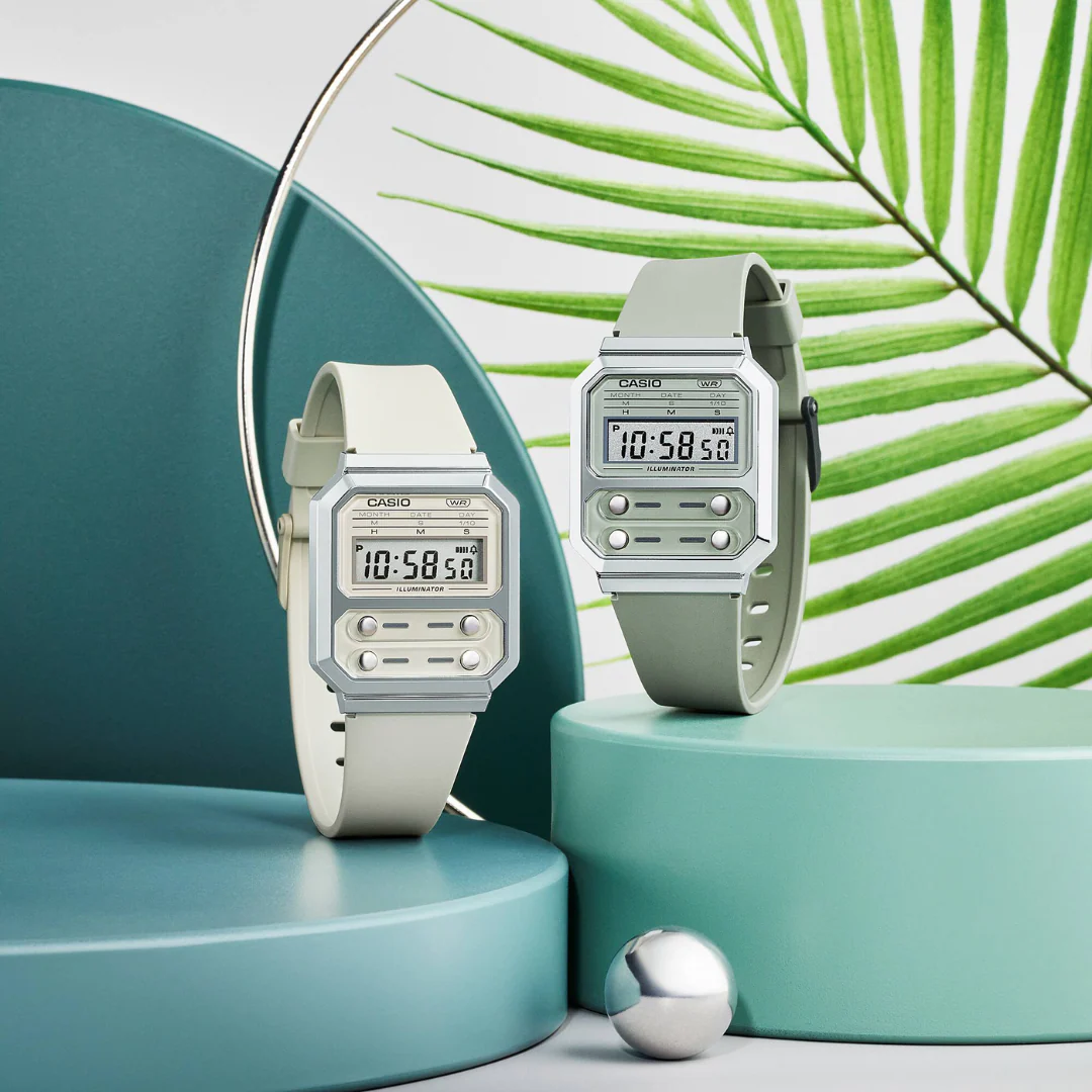 CASIO GENERAL VINTAGE A100WEF-3ADF DIGITAL WOMEN WATCH - Image 5