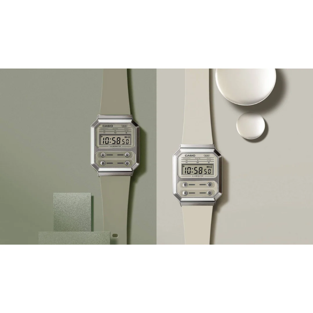 CASIO GENERAL VINTAGE A100WEF-3ADF DIGITAL WOMEN WATCH - Image 7