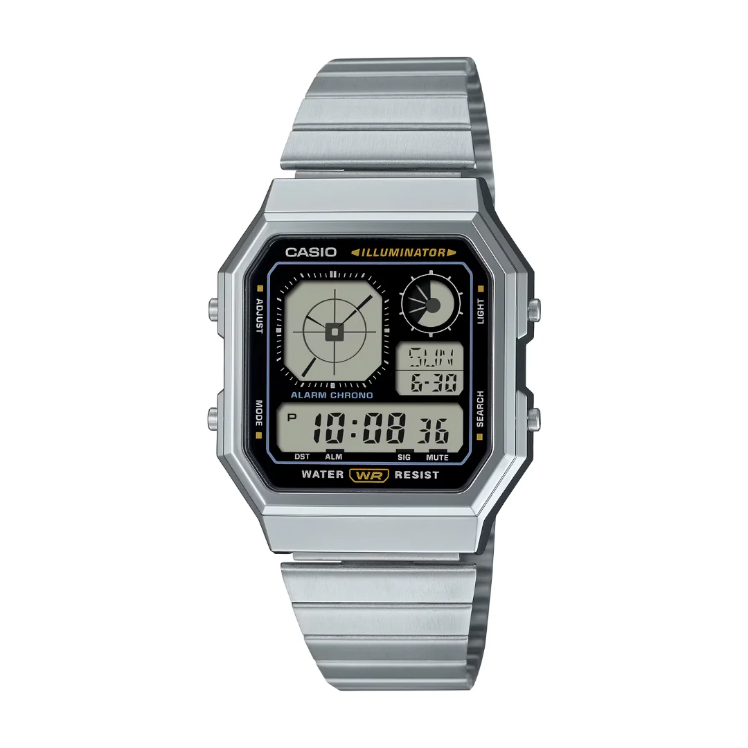 CASIO GENERAL VINTAGE A130WE-1ADF DIGITAL MEN WATCH