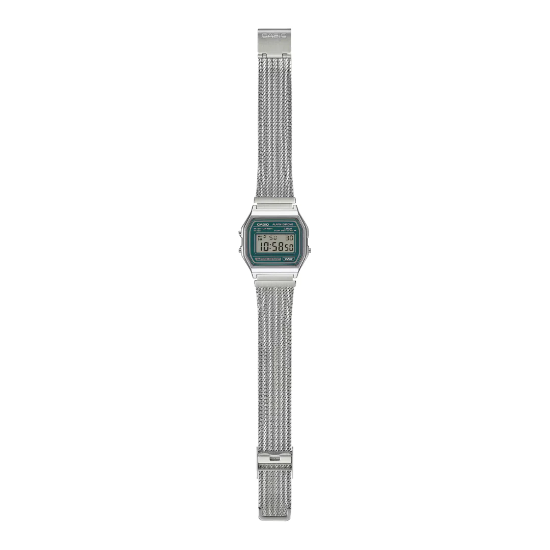 CASIO GENERAL VINTAGE A158WEM-3DF DIGITAL UNISEX WATCH - Image 4
