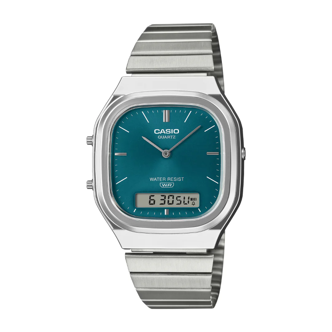 CASIO VINTAGE AQ-240E-3ADF ANALOG-DIGITAL MEN WATCH