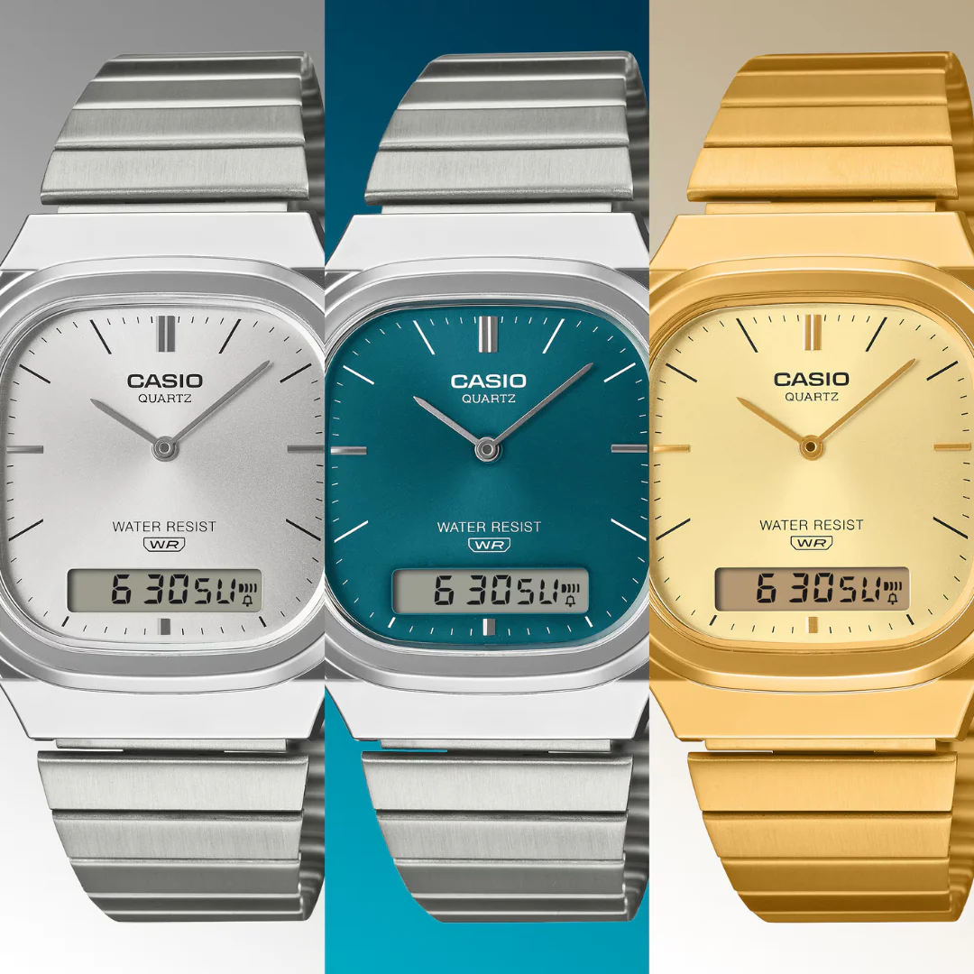 CASIO VINTAGE AQ-240E-7ADF ANALOG-DIGITAL MEN WATCH - Image 5