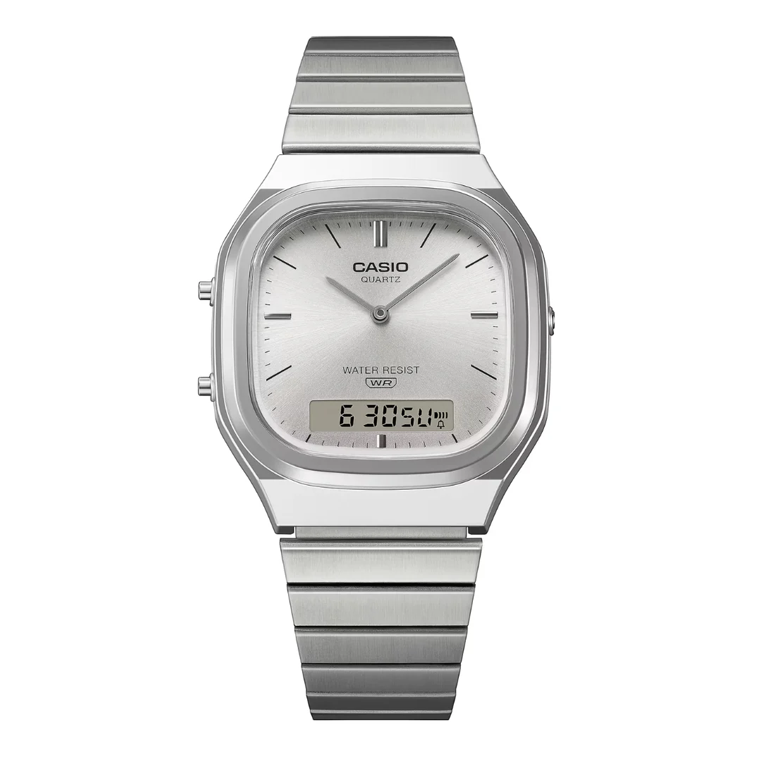 CASIO VINTAGE AQ-240E-7ADF ANALOG-DIGITAL MEN WATCH - Image 6