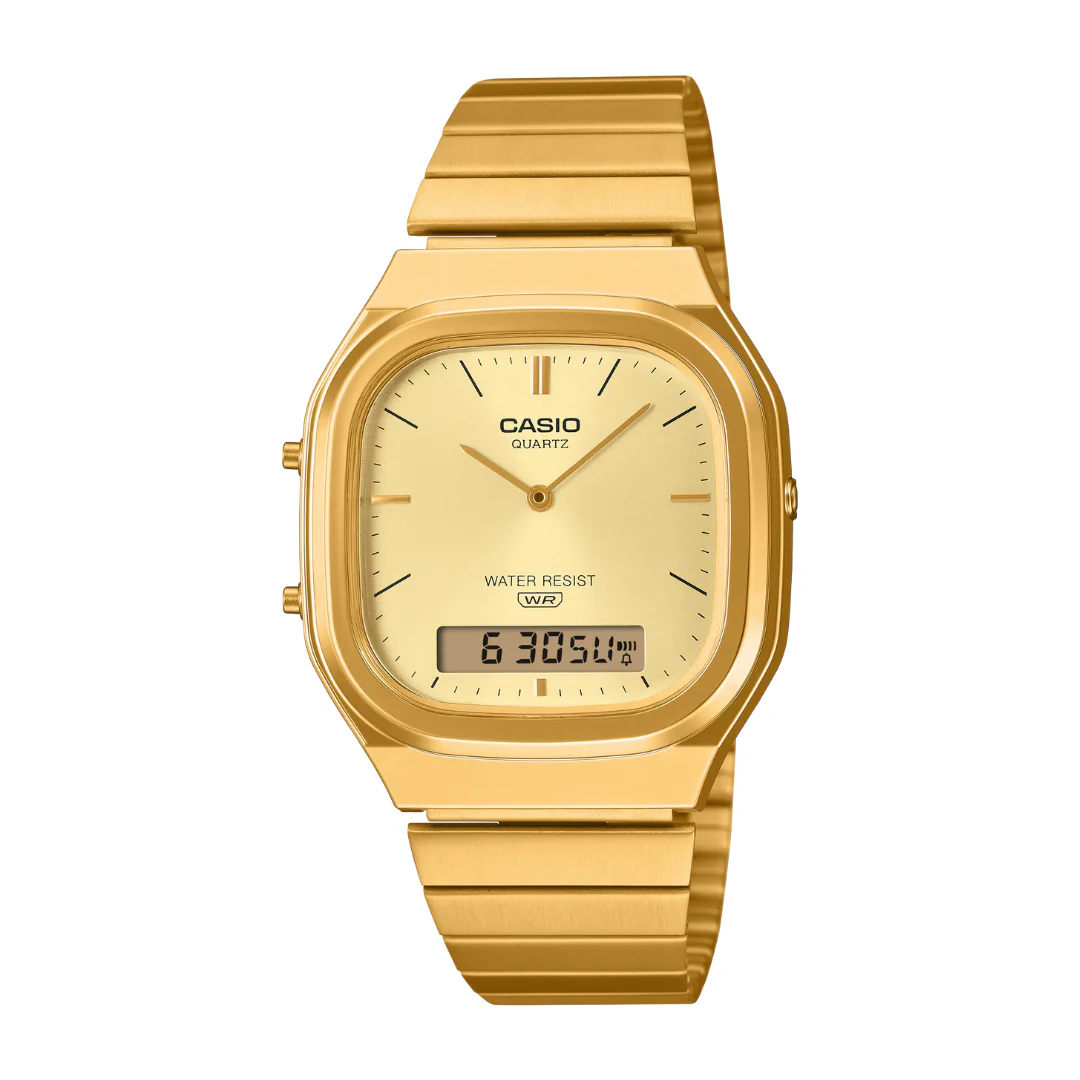 CASIO VINTAGE AQ-240EG-9ADF ANALOG-DIGITAL MEN WATCH