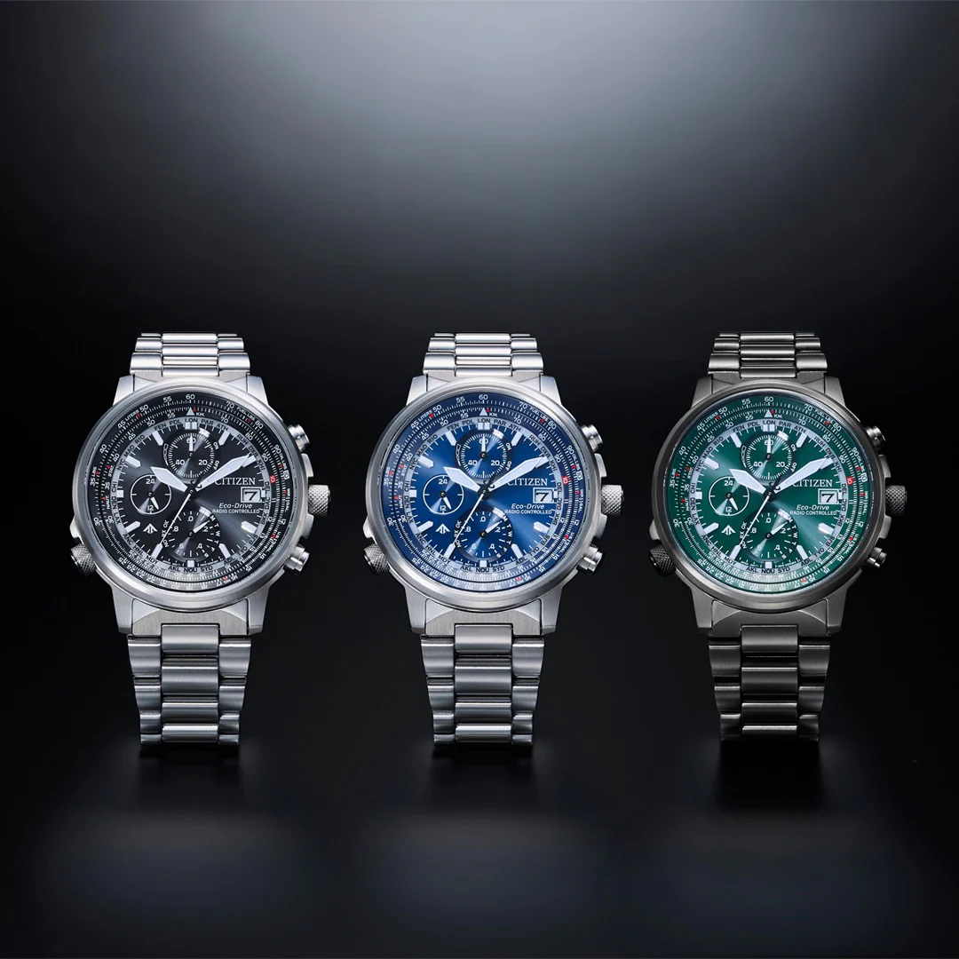 CITIZEN AT8304-57W PROMASTER ECO-DRIVE CHRONOGRAPH MEN WATCH - Image 5