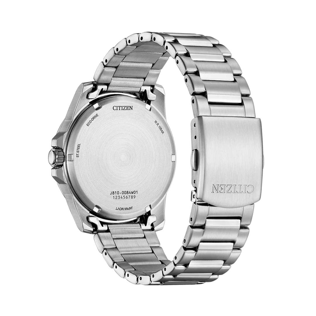 CITIZEN AW1810-85L ECO-DRIVE STAINLESS STEEL MEN WATCH - Image 2