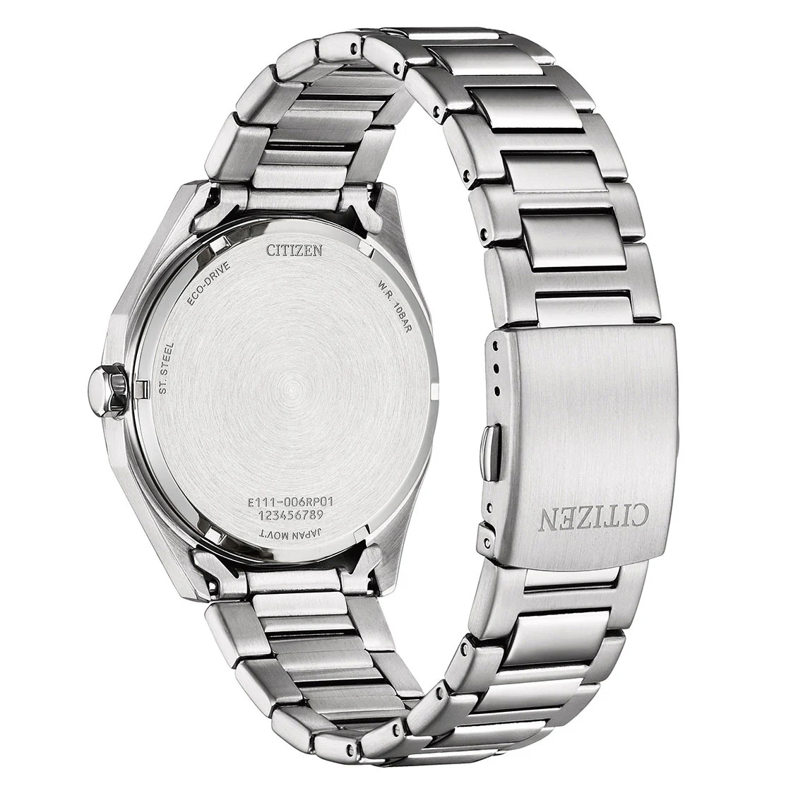 CITIZEN BM7600-81E ECO-DRIVE STAINLESS STEEL MEN WATCH - Image 2