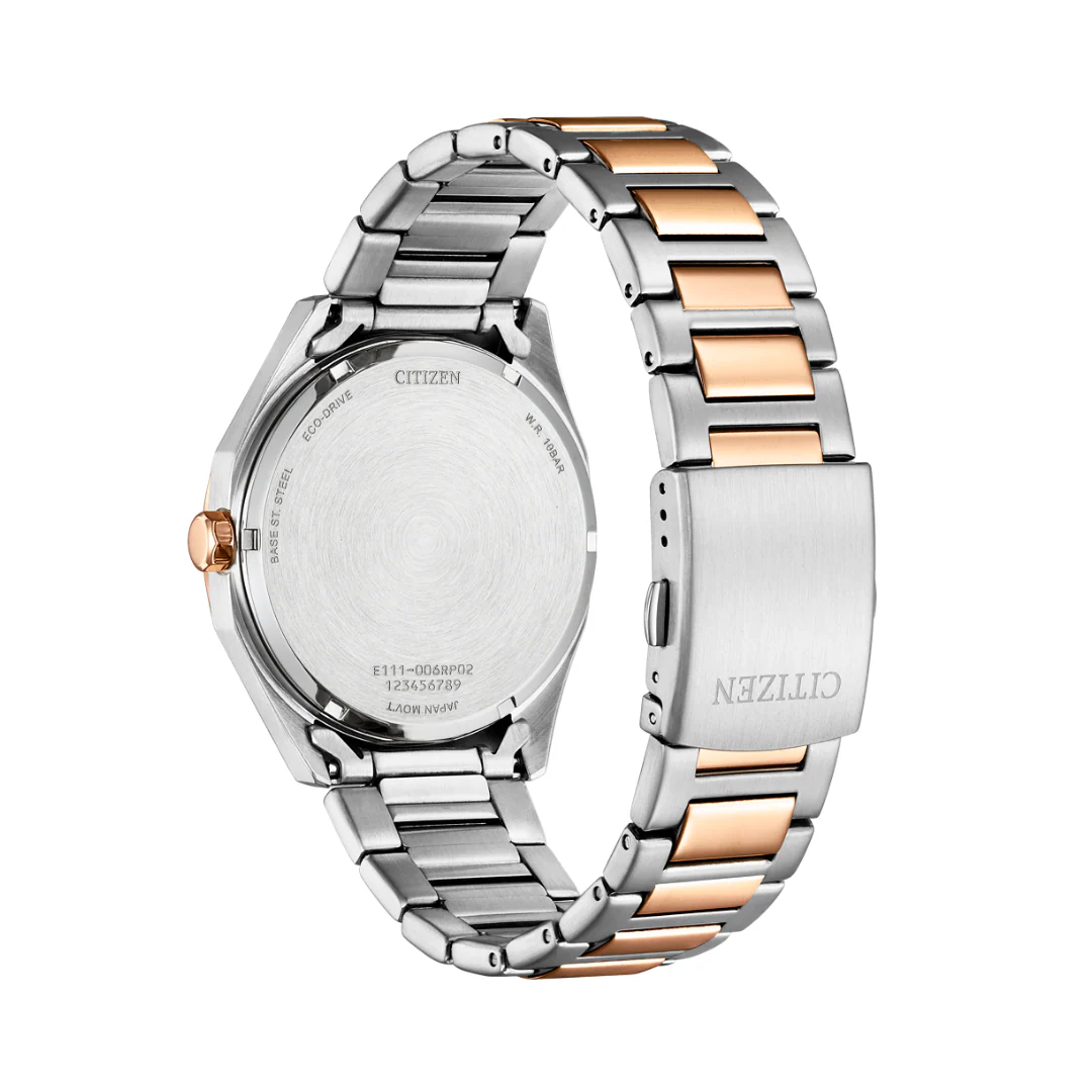 CITIZEN BM7606-84L ECO-DRIVE TWO TONE STAINLESS STEEL MEN WATCH - Image 3