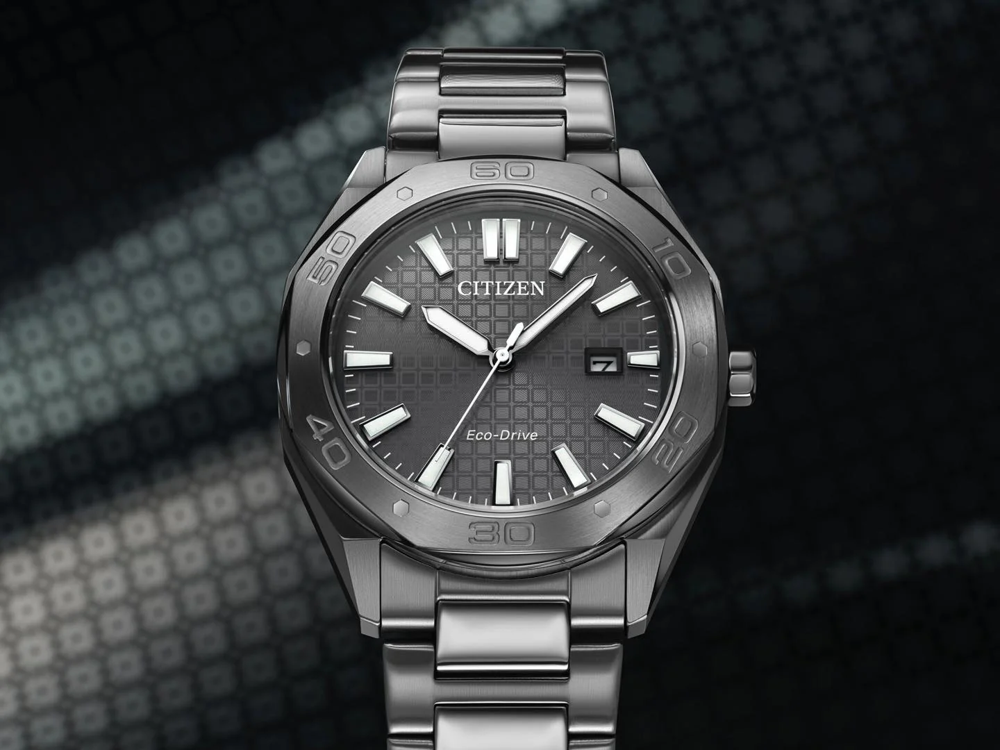 CITIZEN BM7637-81H ECO-DRIVE STAINLESS STEEL MEN WATCH - Image 4