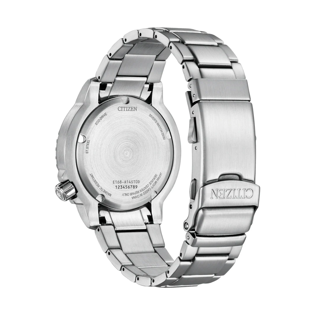 CITIZEN BN0167-50H PROMASTER DIVE ECO-DRIVE STAINLESS STEEL MEN WATCH - Image 3