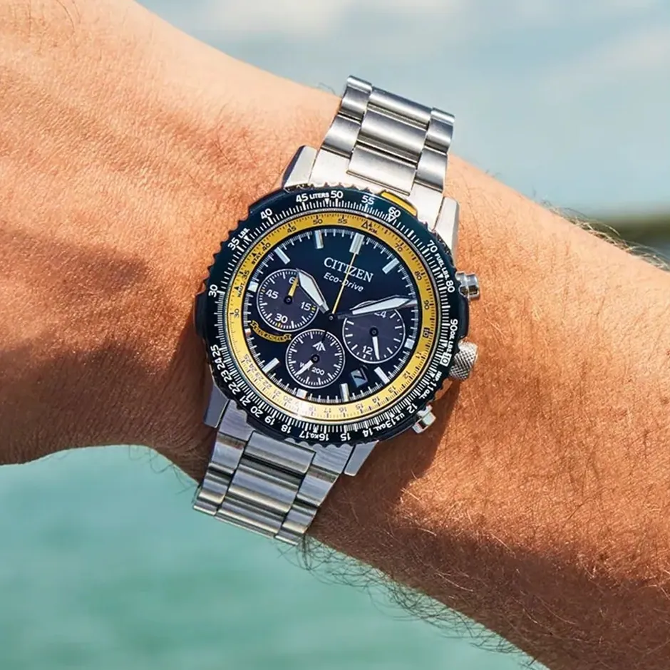 CITIZEN CA4667-53L PROMASTER ECO-DRIVE CHRONOGRAPH MEN WATCH - Image 3