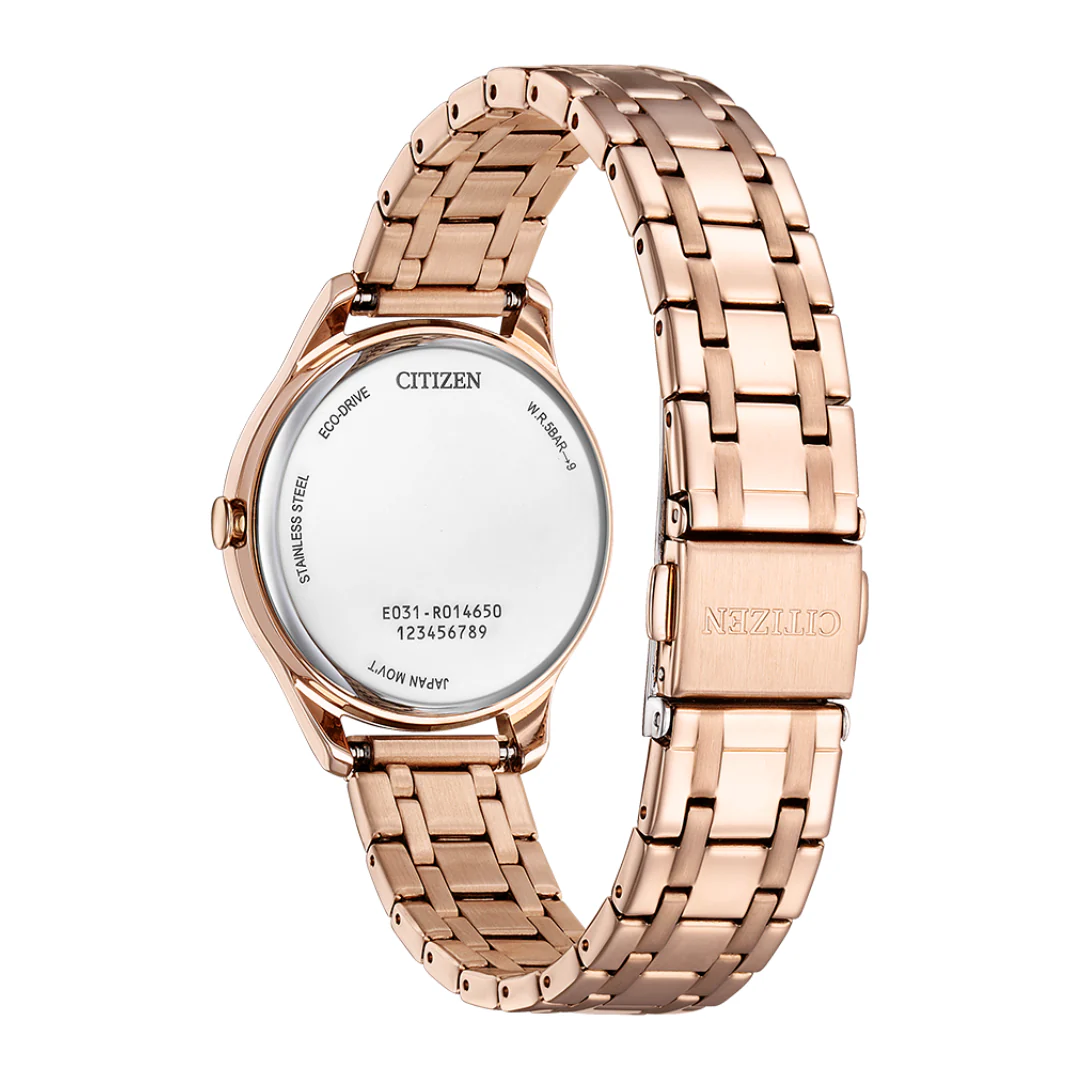 CITIZEN EM0508-98W SAKURA MECHANICAL LIMITED EDITION WOMEN WATCH - Image 3
