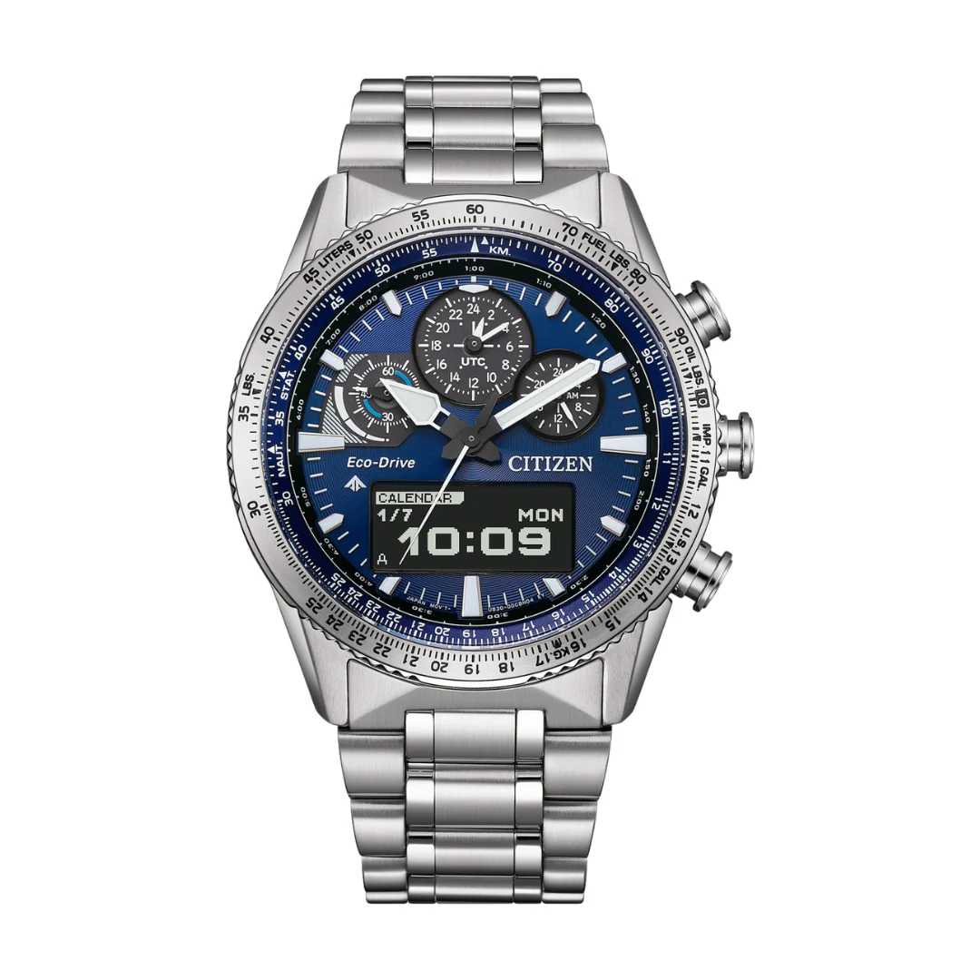 CITIZEN JV2000-51L PROMASTER ECO-DRIVE CHRONOGRAPH MEN WATCH