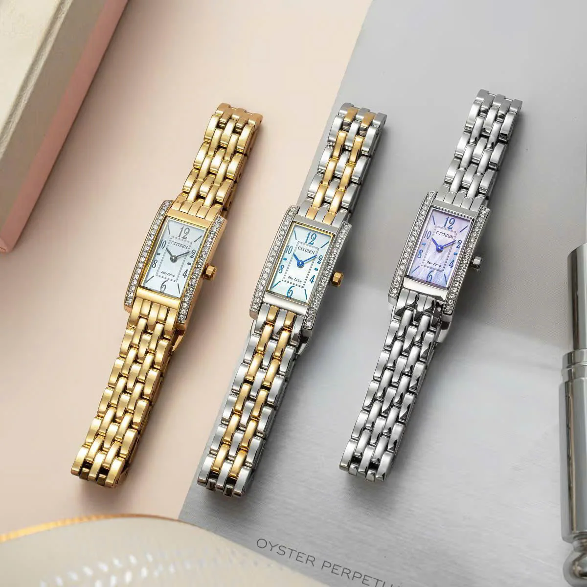 CITIZEN L EG7112-59D ECO-DRIVE WOMEN WATCH - Image 4