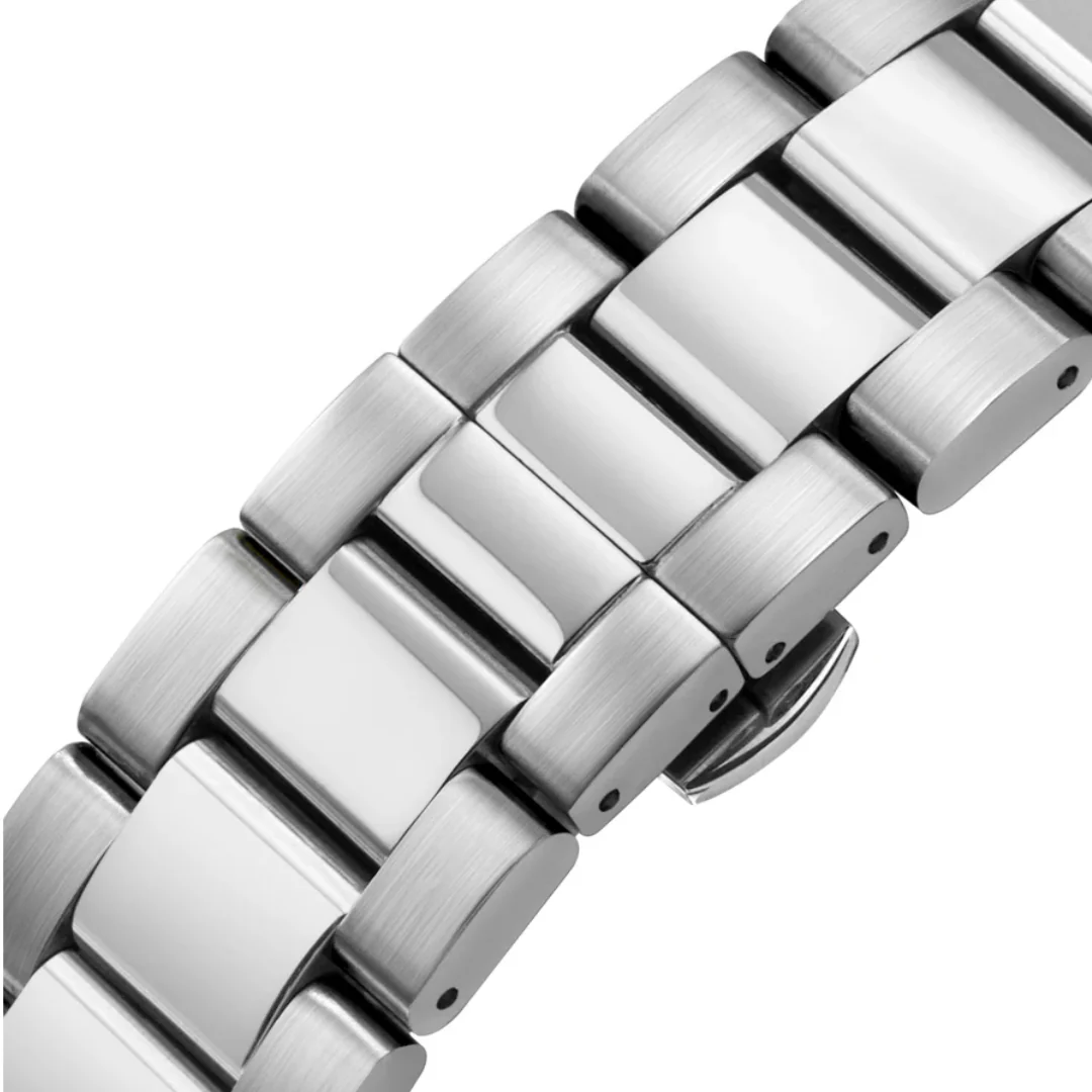 CYMA CHAMPION MEN'S SWISS QUARTZ CHRONOGRAPH — SILVER (W02-00812-008) - Image 4