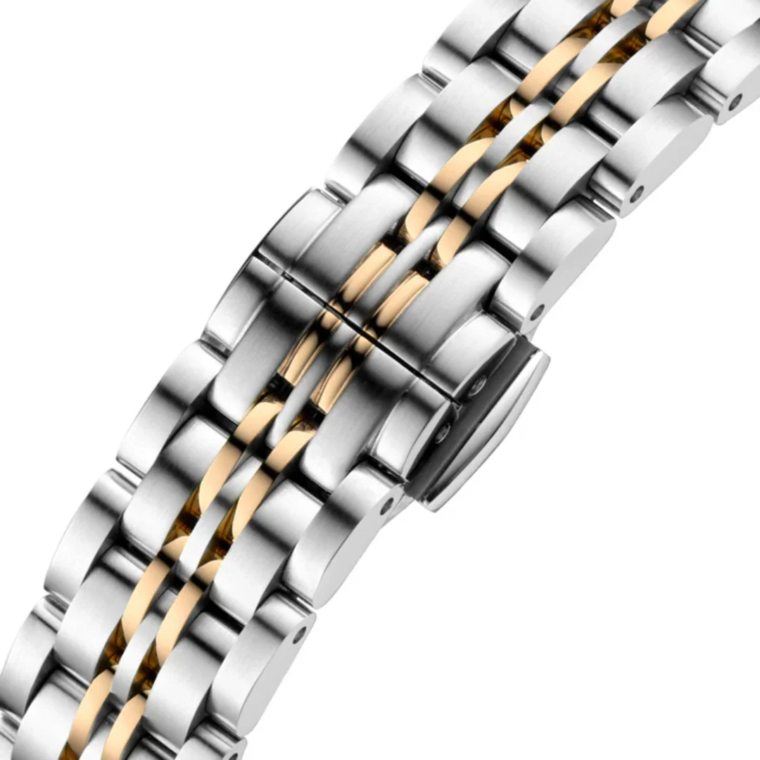 CYMA CHARISMA WOMEN'S SWISS AUTOMATIC WATCH — MOTHER-OF-PEARL & ROSE GOLD (W02-00815-008) - Image 4