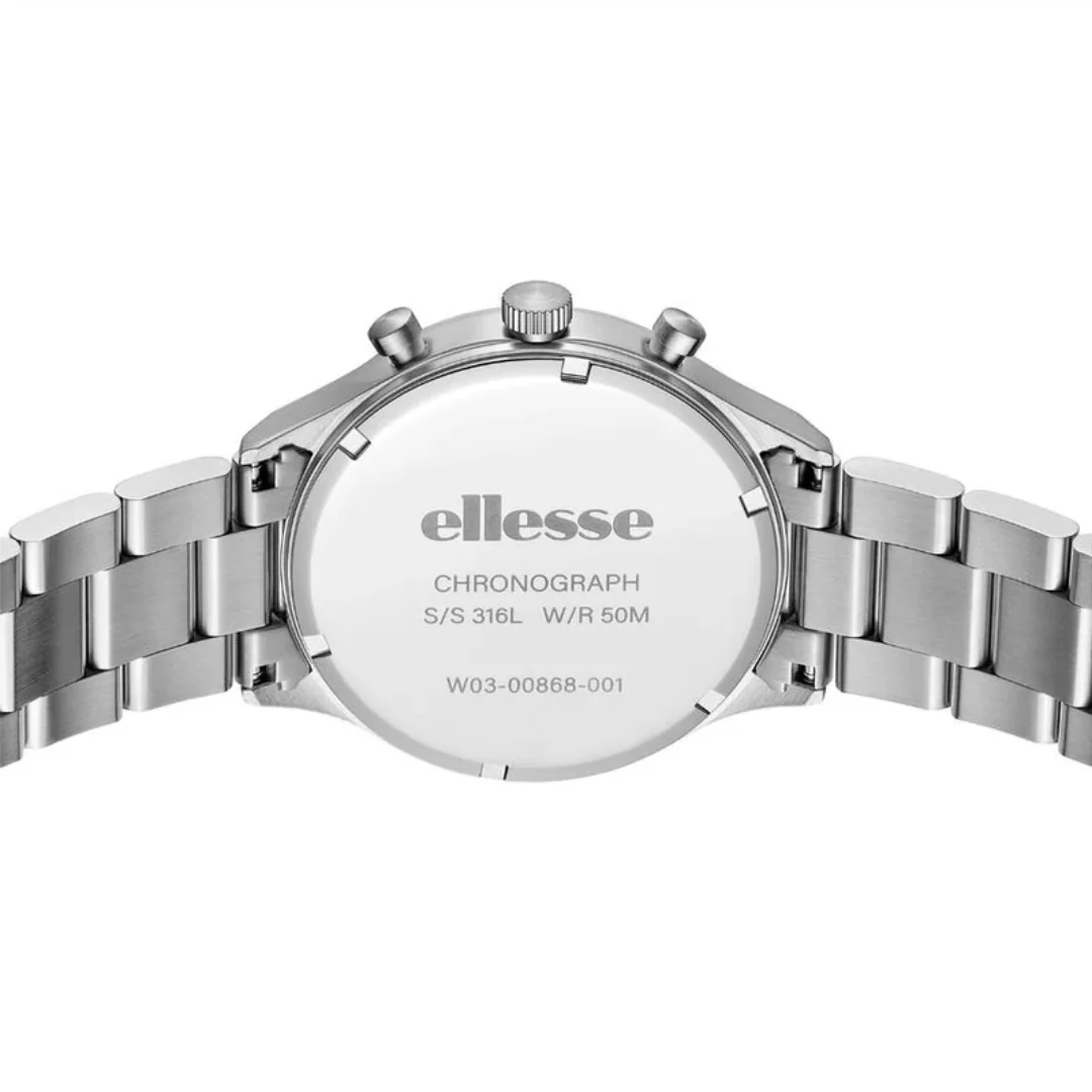 ELLESSE DARIO W03-00868-001 3 HANDS CHRONOGRAPH MEN WATCH - Image 3