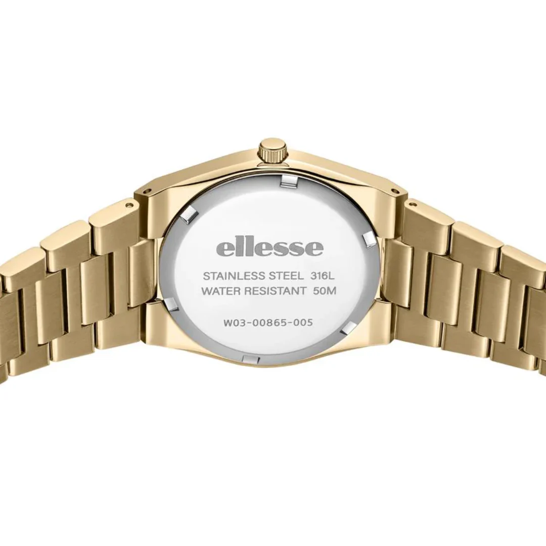 ELLESSE MOMENTO W03-00865-005 3 HANDS QUARTZ WOMEN WATCH - Image 3