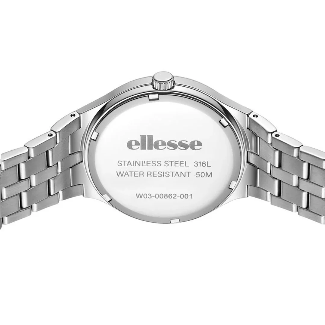 ELLESSE TEMPO W03-00862-001 3 HANDS DATE QUARTZ MEN WATCH - Image 3