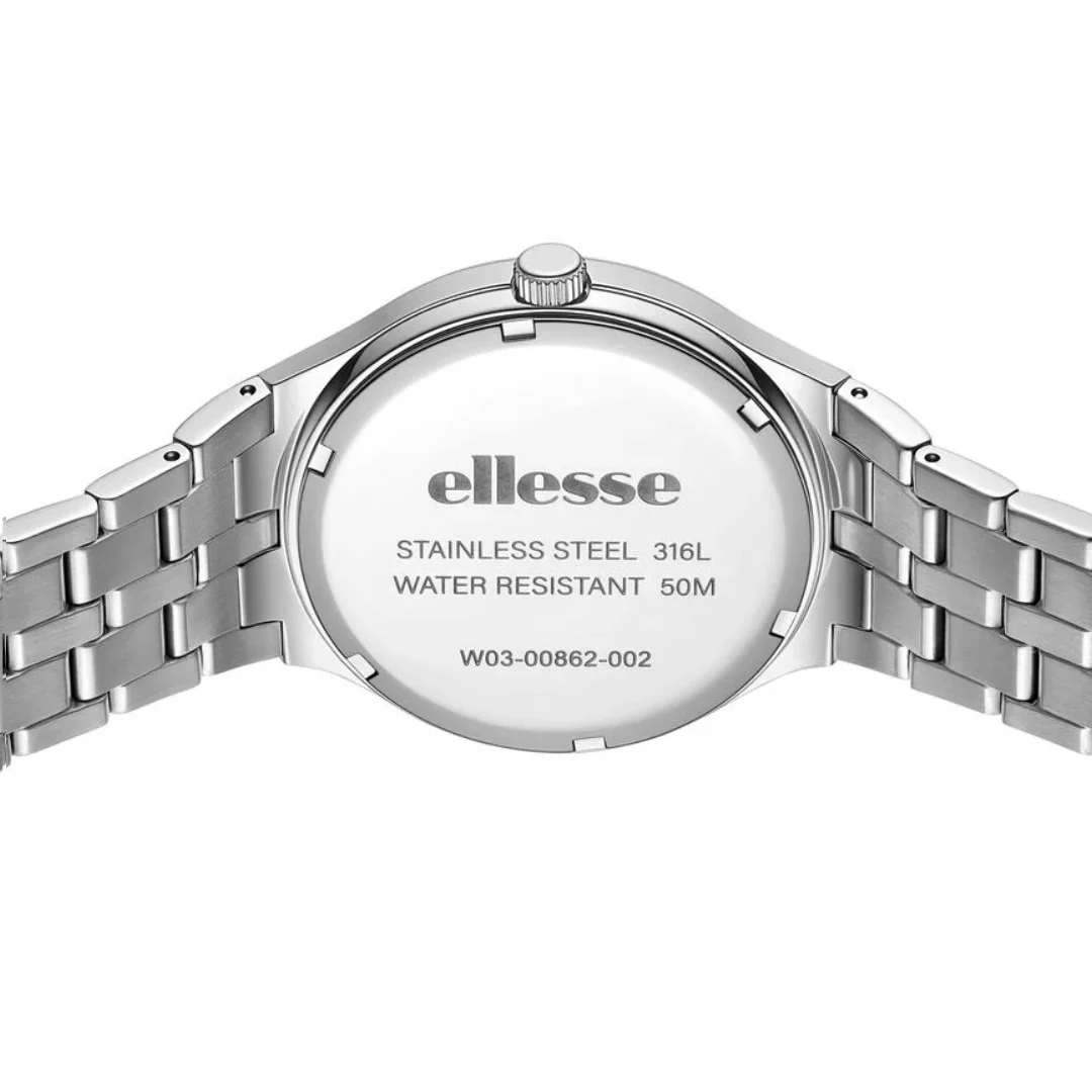 ELLESSE TEMPO W03-00862-002 3 HANDS DATE QUARTZ MEN WATCH - Image 3