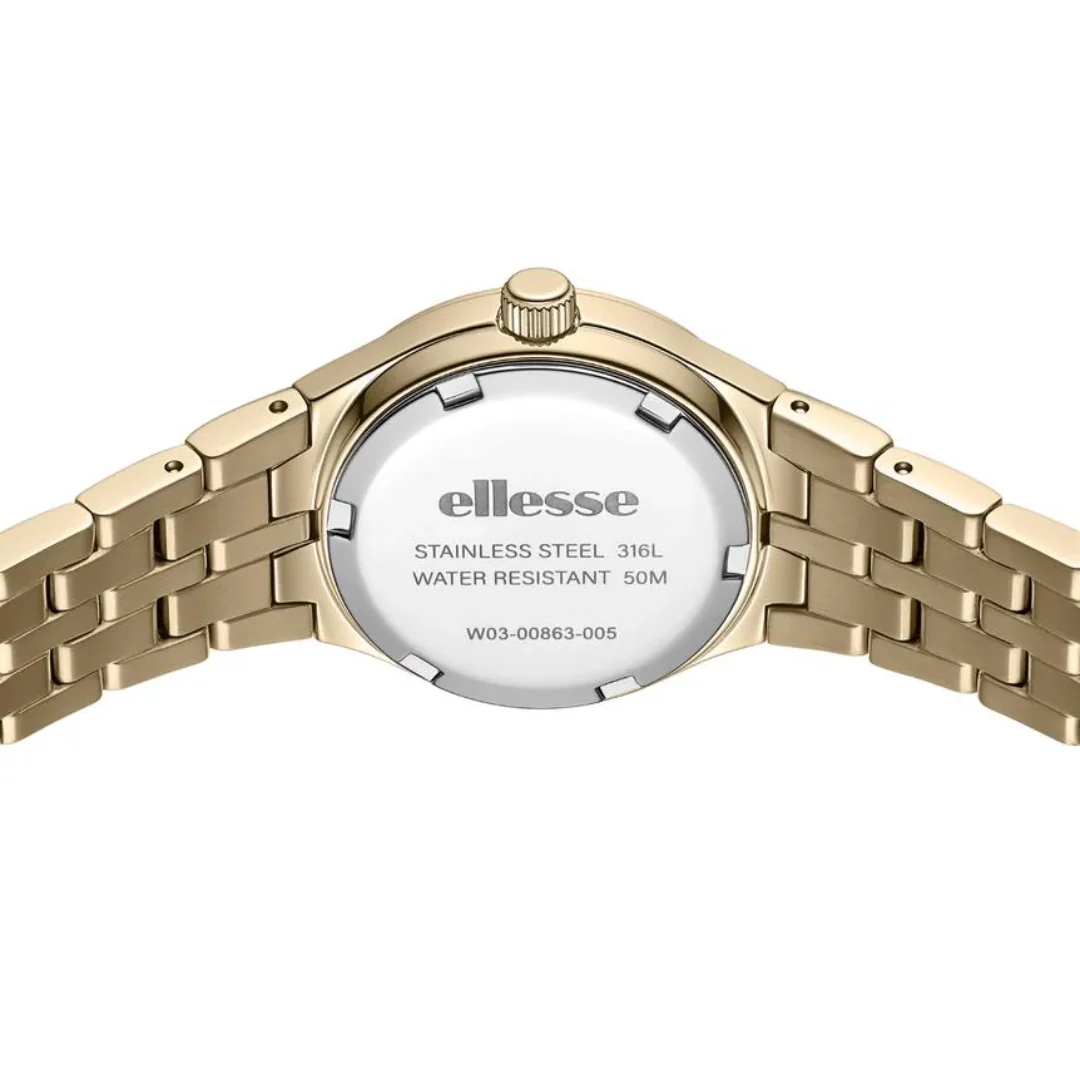 ELLESSE TEMPO W03-00863-005 3 HANDS DATE QUARTZ WOMEN WATCH - Image 3