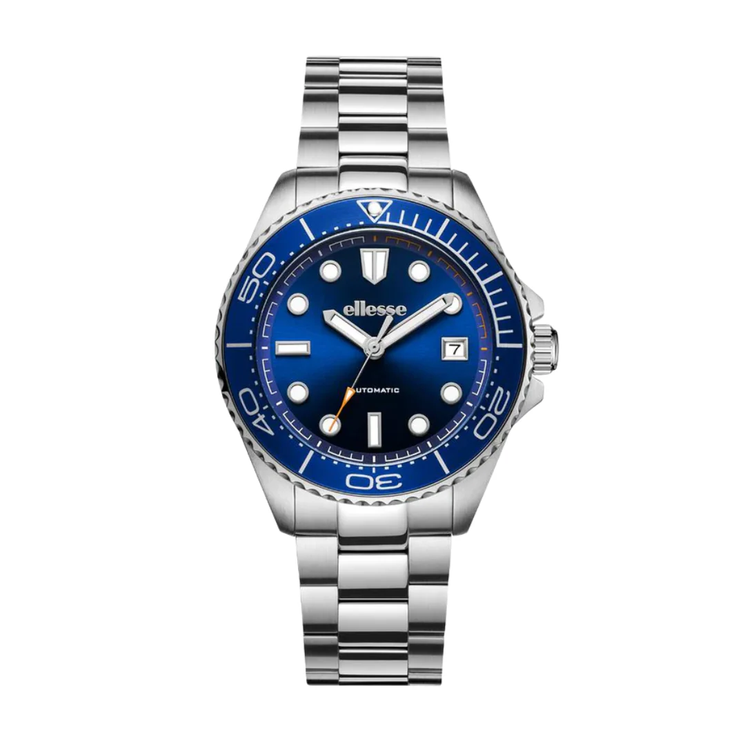 ELLESSE MASSIMO W03-00860-001 3 HANDS DATE AUTOMATIC MEN WATCH