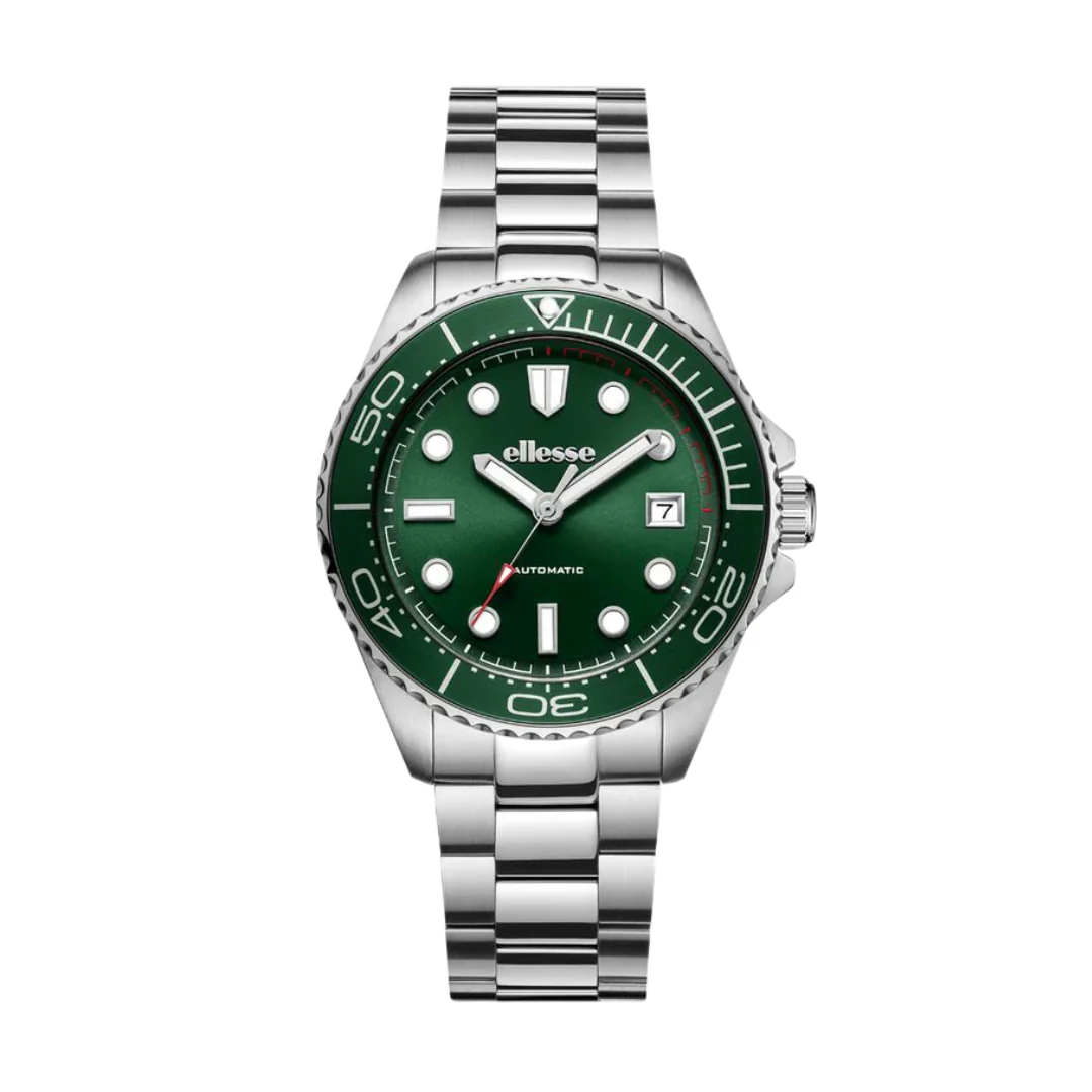 ELLESSE MASSIMO W03-00860-003 3 HANDS DATE AUTOMATIC MEN WATCH