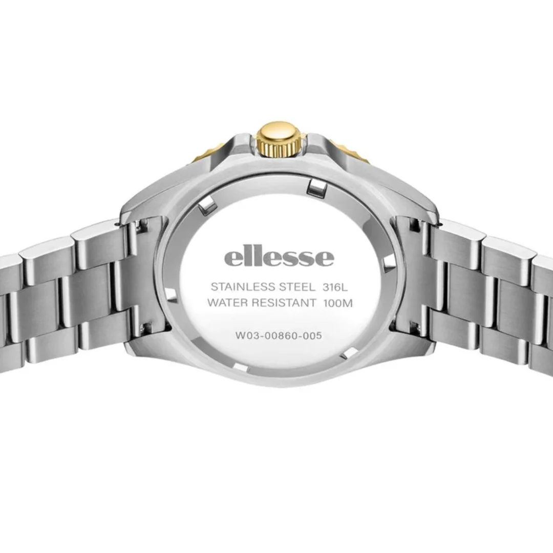 ELLESSE MASSIMO W03-00860-005 3 HANDS DATE AUTOMATIC MEN WATCH - Image 3