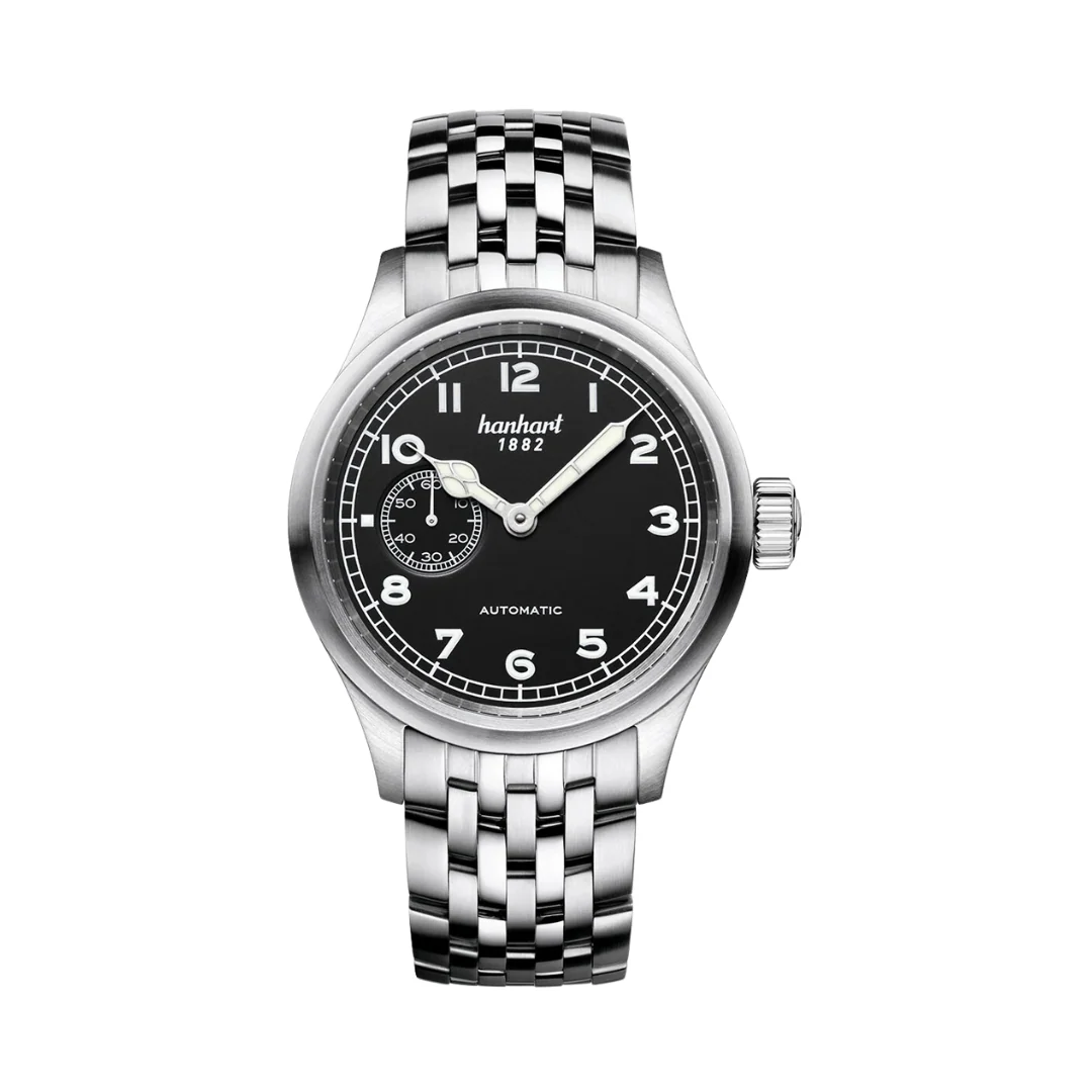 HANHART PIONEER PREVENTOR 9 752.210-6428 STAINLESS STEEL MEN WATCH