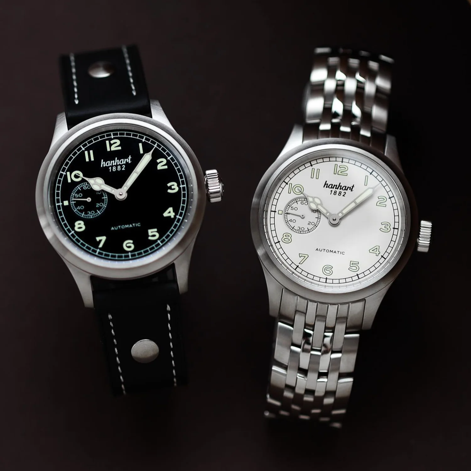 HANHART PIONEER PREVENTOR9 752.200-6428 STAINLESS STEEL MEN WATCH - Image 4