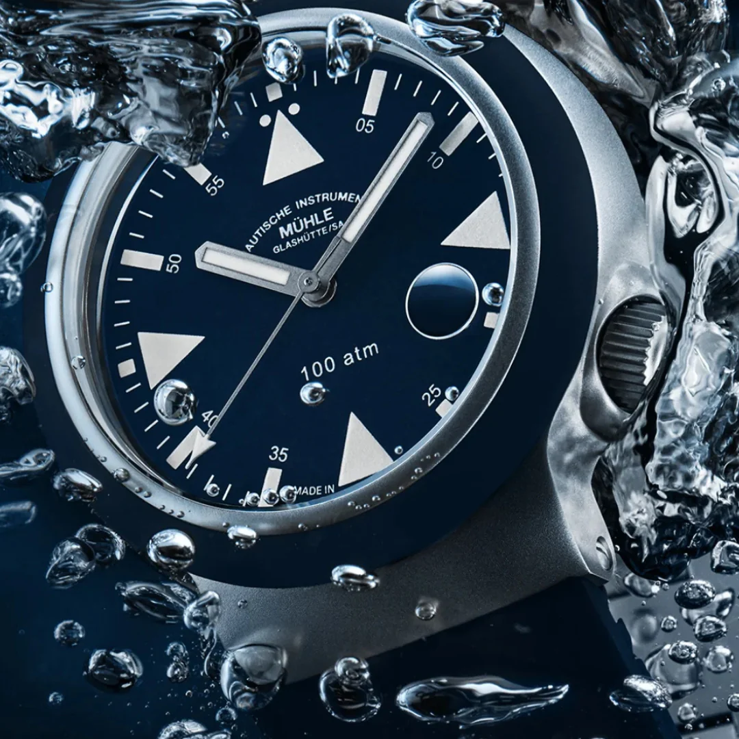 Mühle-Glashütte S.A.R. Rescue-Timer Nautical Blue M1-41-02-KB-II - Image 3