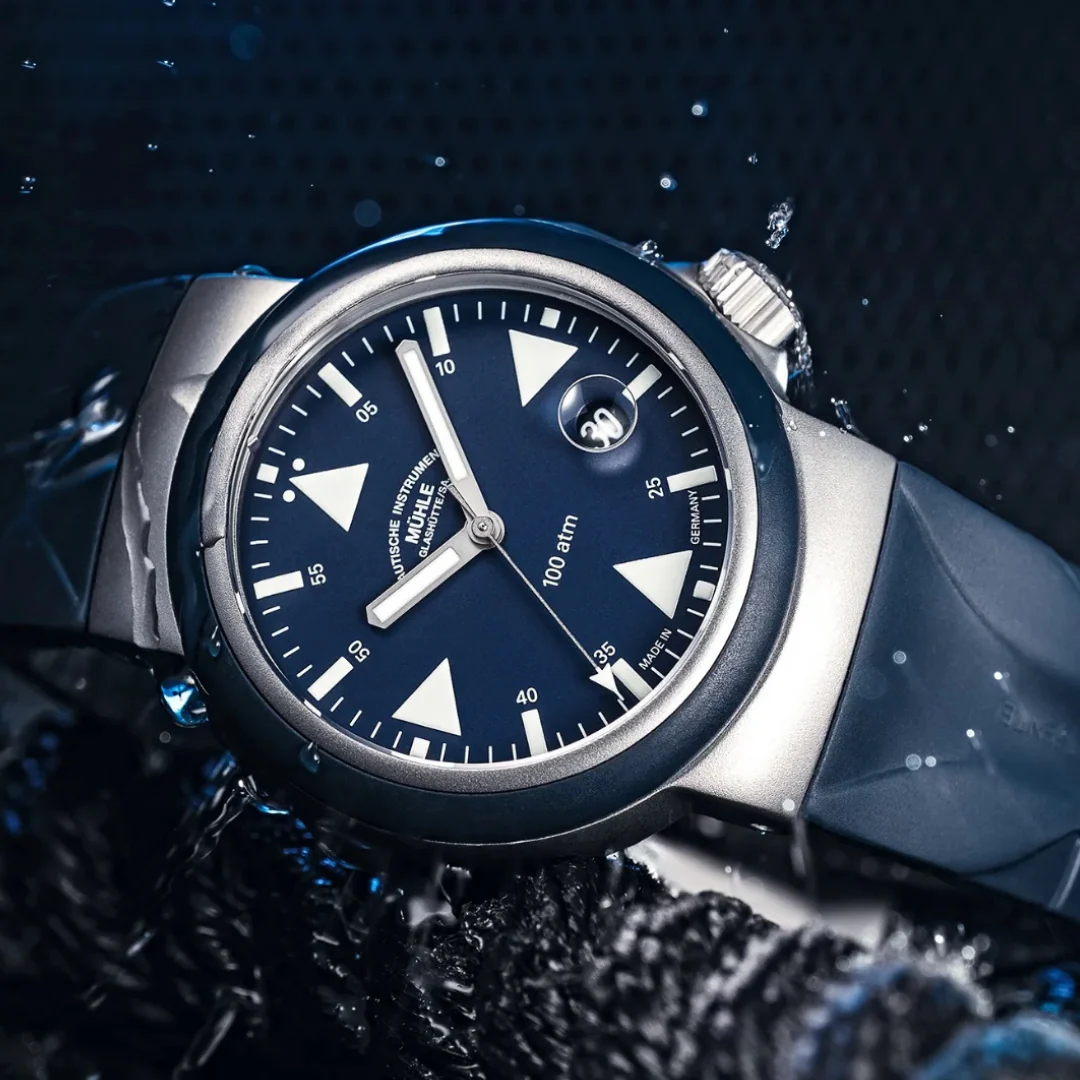 Mühle-Glashütte S.A.R. Rescue-Timer Nautical Blue M1-41-02-KB-II - Image 6