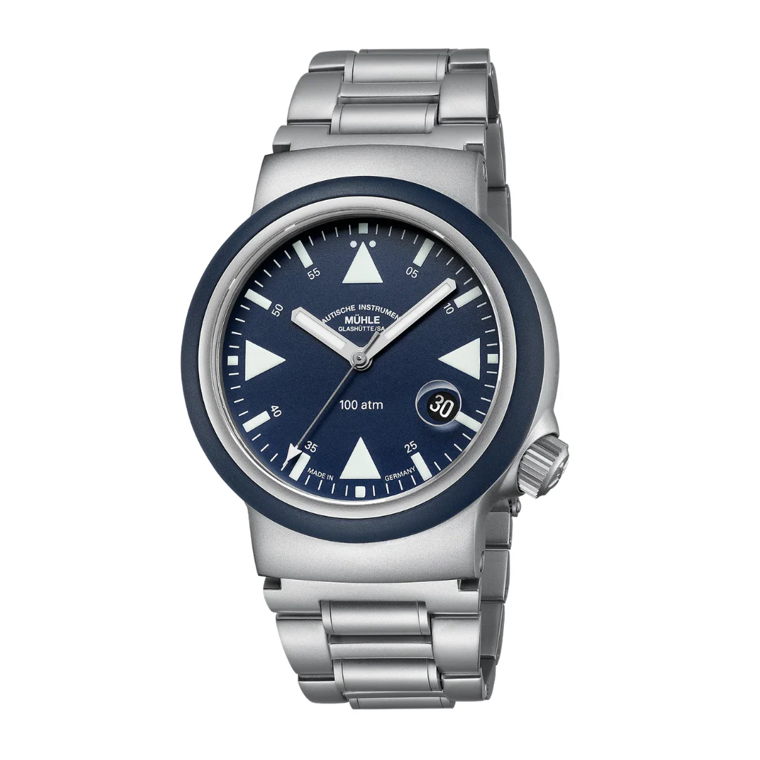 Mühle-Glashütte S.A.R. Rescue-Timer Nautical Blue M1-41-02-MB-II