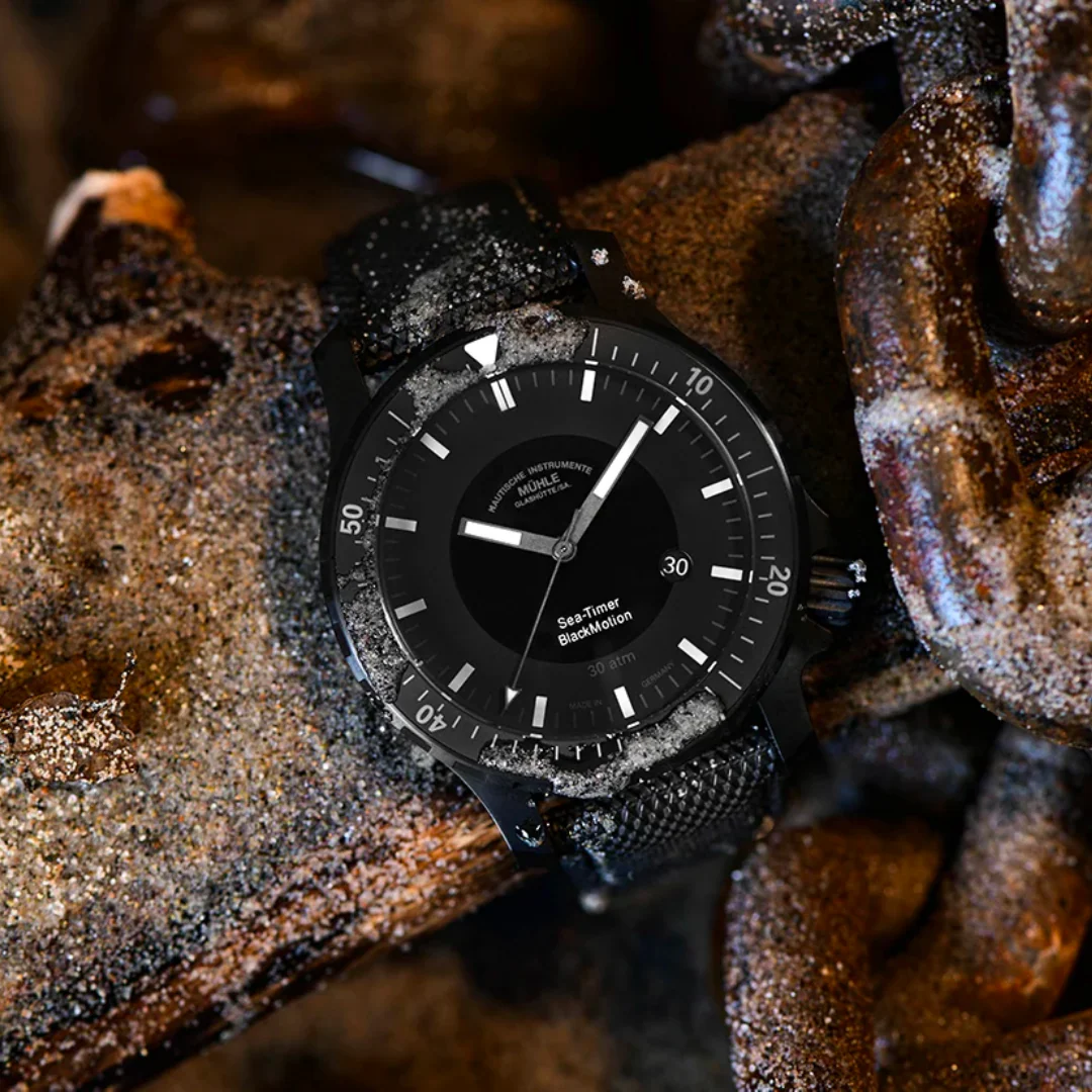 Mühle-Glashütte Sea-Timer BlackMotion M1-41-83-CB - Image 3
