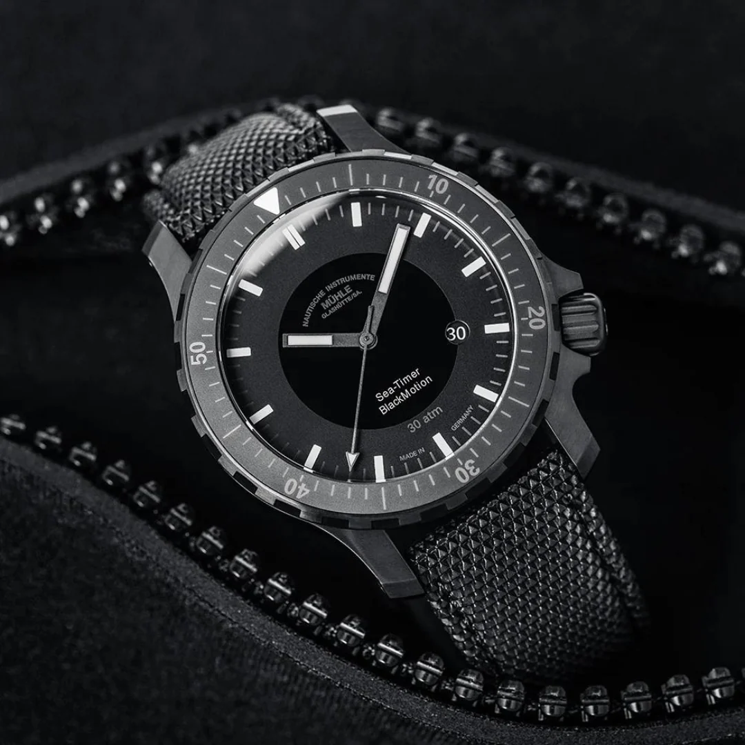 Mühle-Glashütte Sea-Timer BlackMotion M1-41-83-CB - Image 4