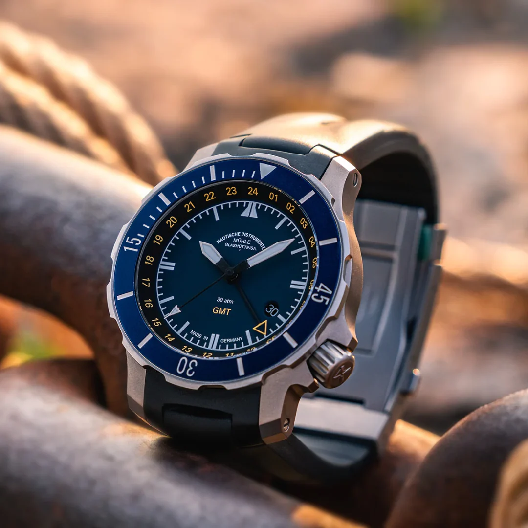 Mühle-Glashütte Seebataillon GMT M1-28-62-KB - Image 4