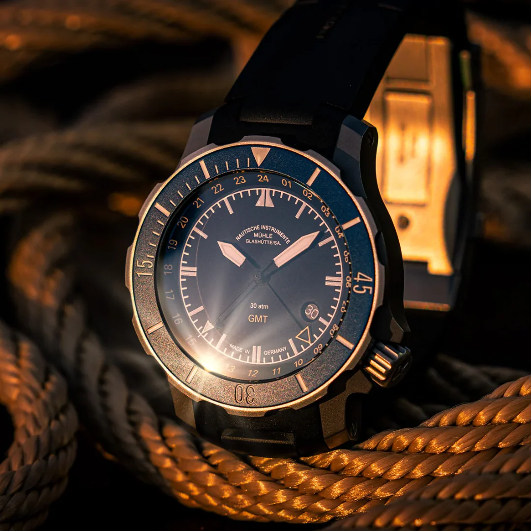 Mühle-Glashütte Seebataillon GMT M1-28-62-KB - Image 6