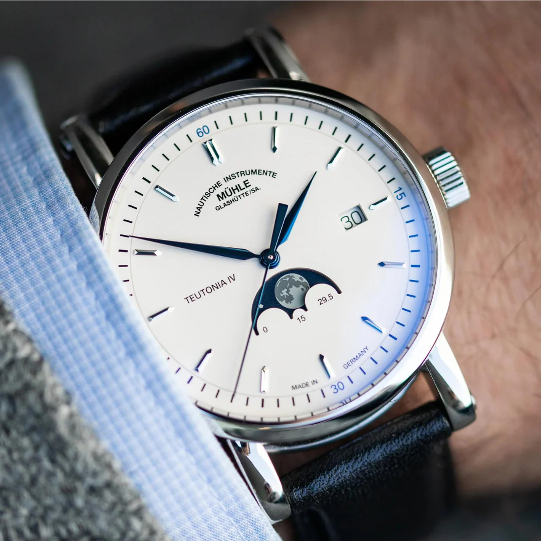 Mühle-Glashütte Teutonia IV Moonphase M1-44-05-LB - Image 7