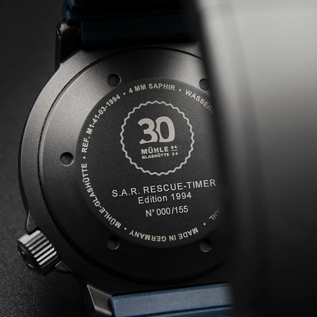 Mühle-Glashütte S.A.R. Rescue-Timer Edition 1994 M1-41-03-1994-KB - Image 3