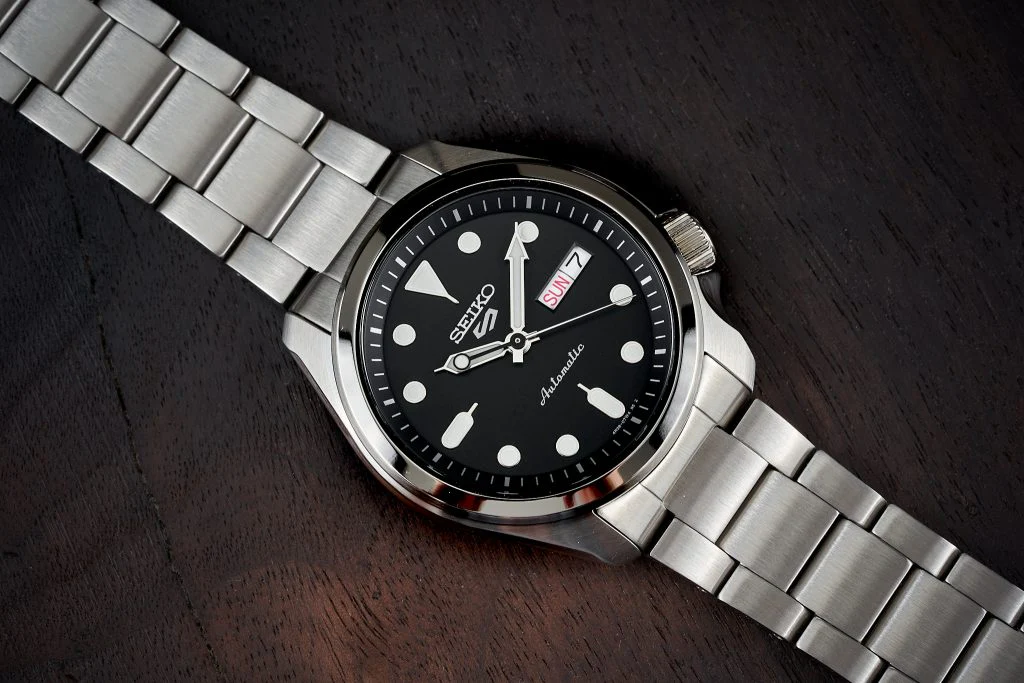 SEIKO 5 SPORTS SRPE55K1 AUTOMATIC 3 HANDS DATE MEN WATCH - Image 2
