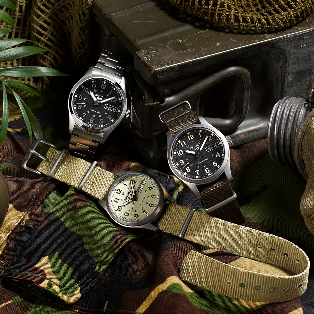 SEIKO 5 SPORTS SRPJ83K1 "DESERT KIT" MIDFIELD SPORTS SERIES MEN WATCH - Image 3