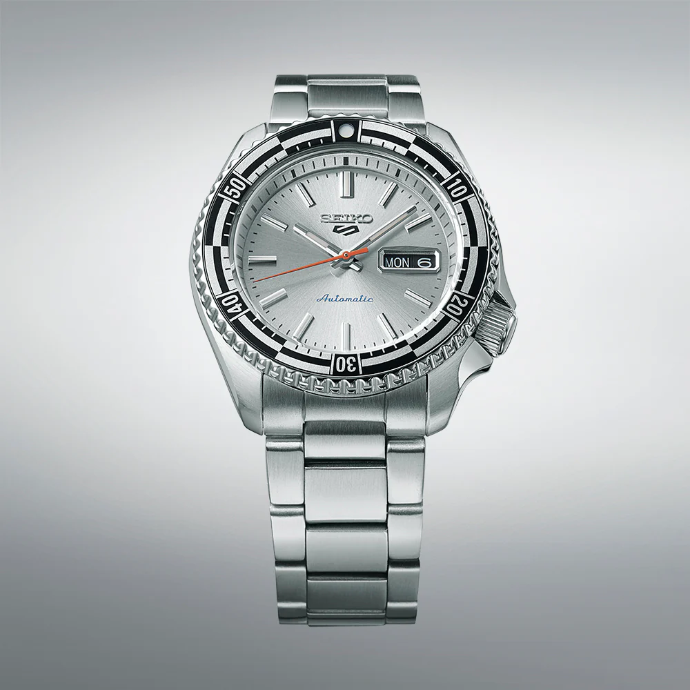 SEIKO 5 SPORTS SRPK09K1 SPECIAL EDITION THE ‘NEW RALLY DIVER’ RETRO COLOUR MEN WATCH - Image 2