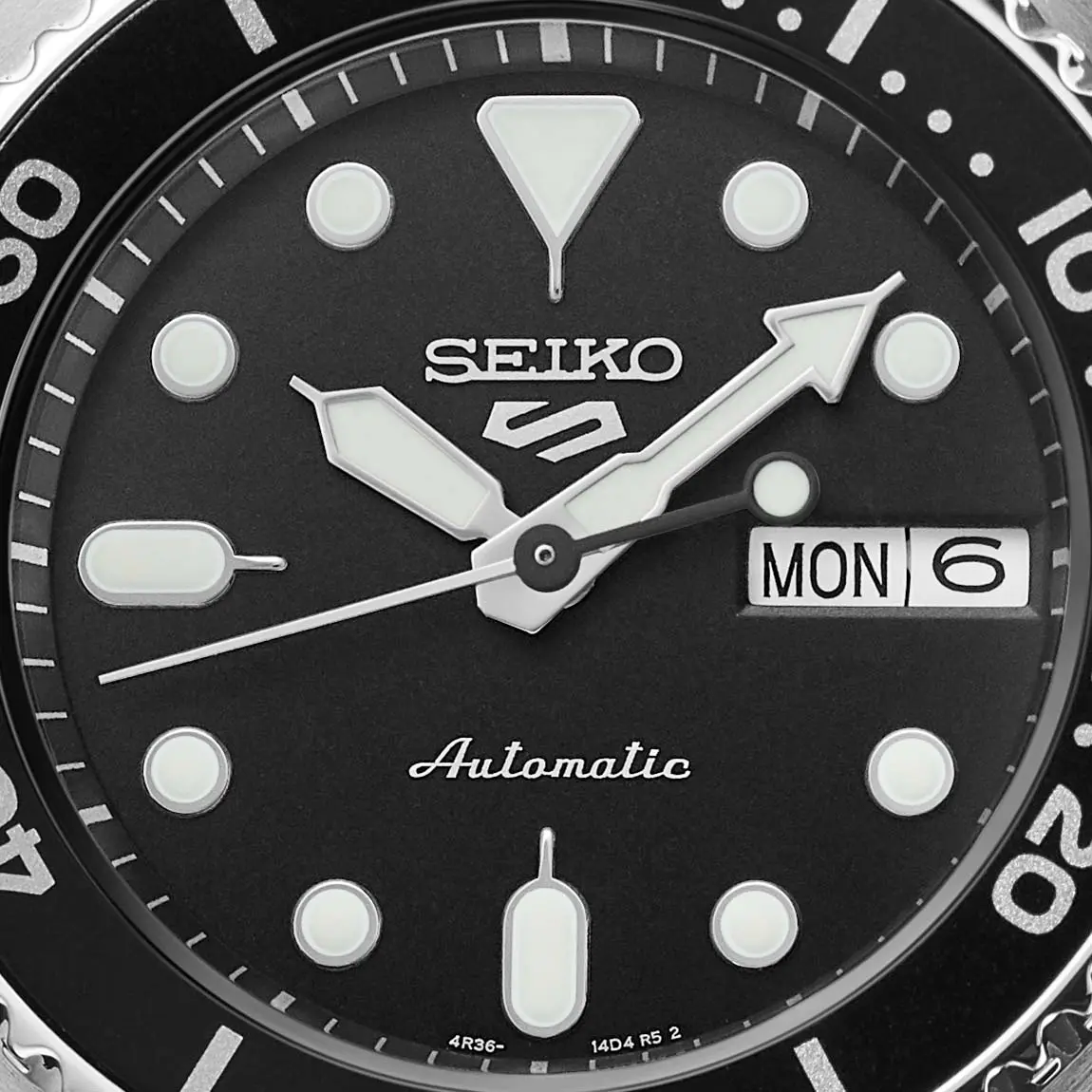 SEIKO 5 SPORTS SRPK29K1 SKX MIDI BLACK MEN WATCH - Image 4